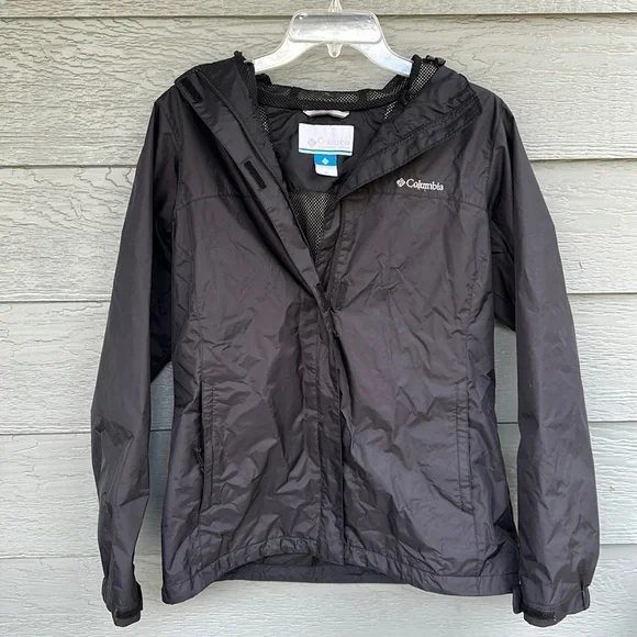 Columbia Jackets Coats Black Columbia Rain Jacket Poshmark